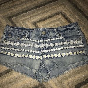 Rue 21 flower shorts